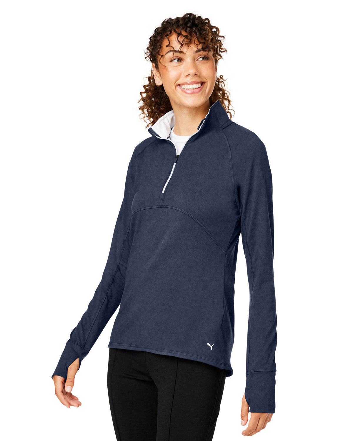 Puma Golf Ladies' Gamer Golf Quarter-Zip Womens Apparel Sweatshirts & Fleece