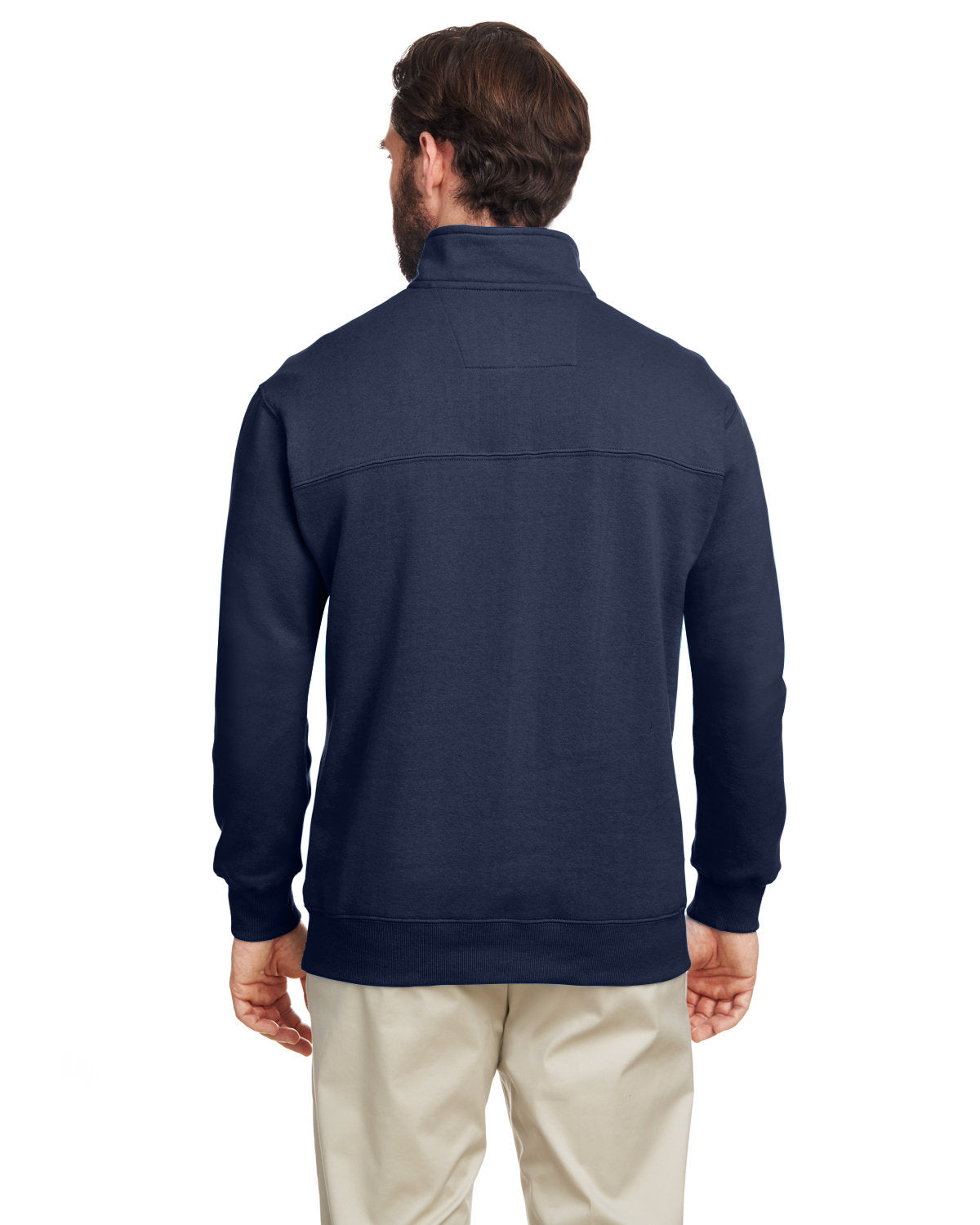 Nautica Men's Anchor Quarter-Zip Pullover Mens Apparel Sweatshirts & Fleece