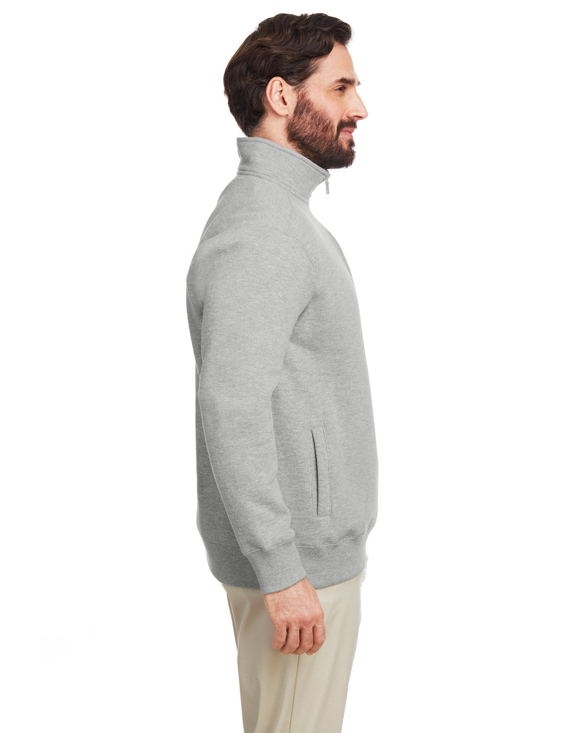 Nautica Men's Anchor Quarter-Zip Pullover Mens Apparel Sweatshirts & Fleece