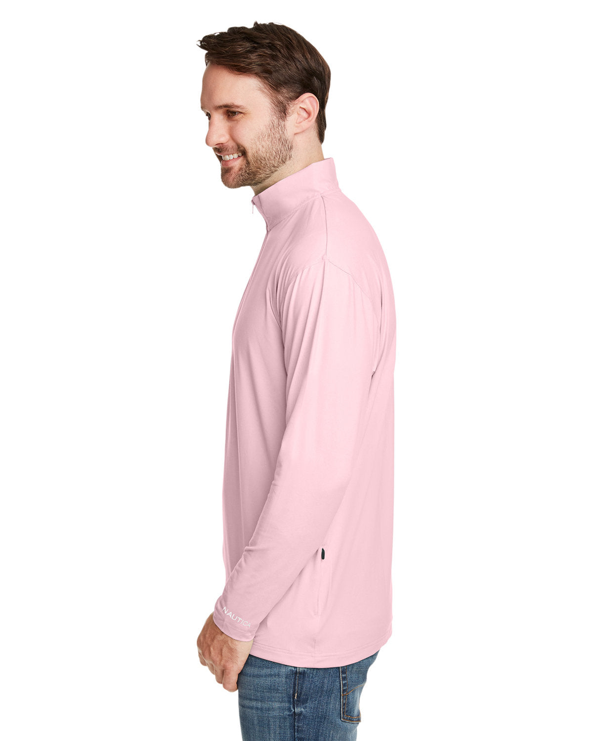 Nautica Men's Saltwater Quarter-Zip Pullover-4