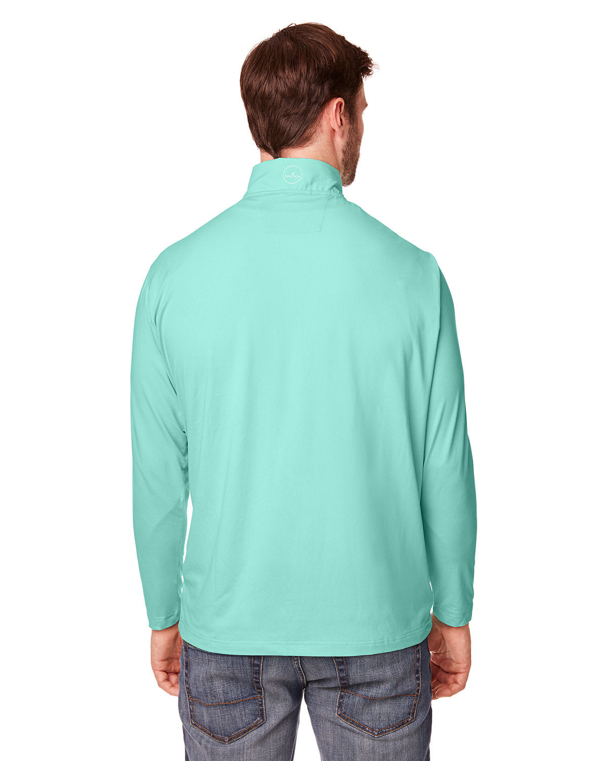 Nautica Men's Saltwater Quarter-Zip Pullover-3