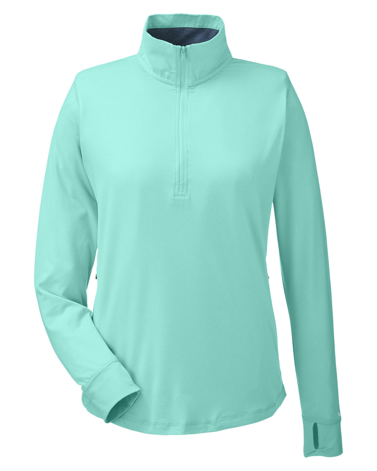 Nautica Ladies' Saltwater Quarter-Zip Pullover Womens Apparel Sweatshirts & Fleece