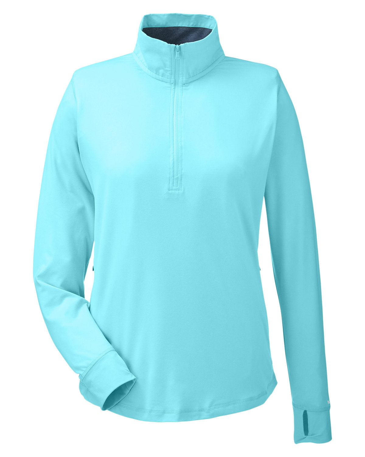 Nautica Ladies' Saltwater Quarter-Zip Pullover Womens Apparel Sweatshirts & Fleece