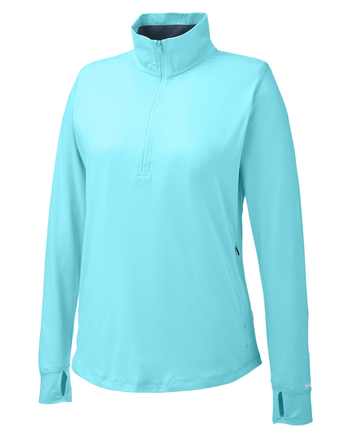 Nautica Ladies' Saltwater Quarter-Zip Pullover Womens Apparel Sweatshirts & Fleece