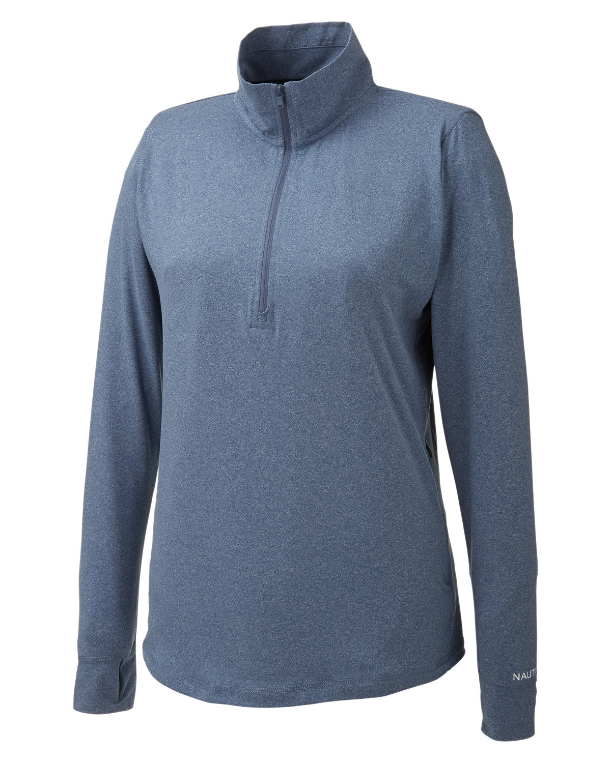 Nautica Ladies' Saltwater Quarter-Zip Pullover Womens Apparel Sweatshirts & Fleece