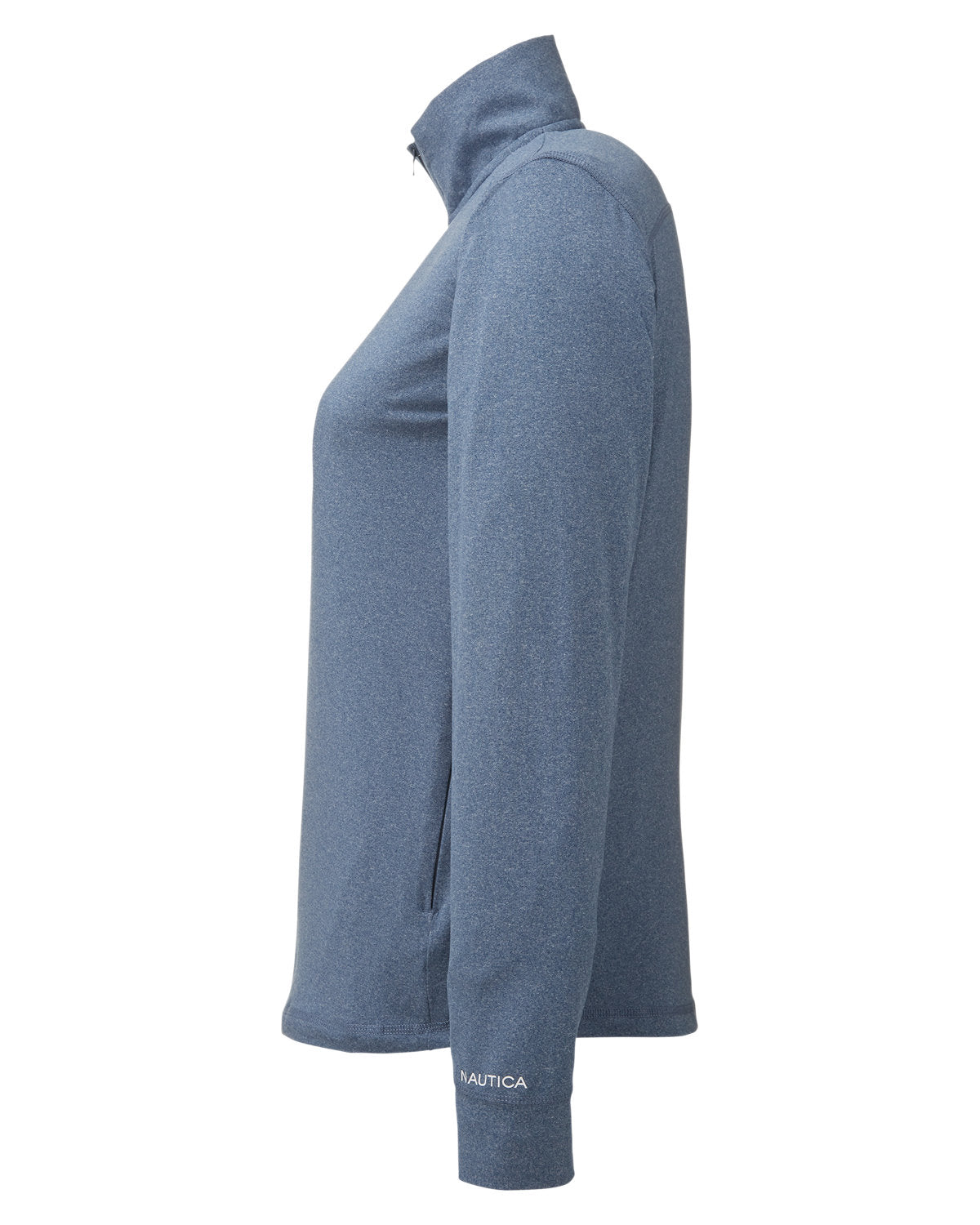 Nautica Ladies' Saltwater Quarter-Zip Pullover Womens Apparel Sweatshirts & Fleece