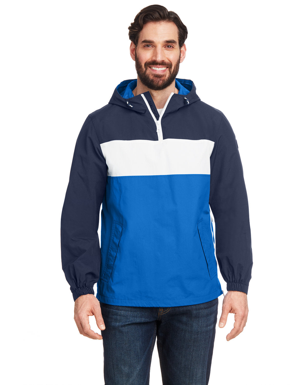 Nautica Unisex Windward Pullover Jacket Mens Apparel Jackets & Vests