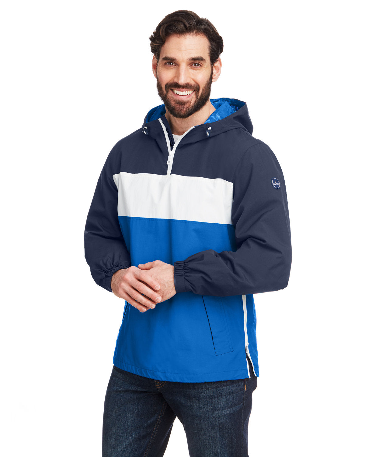Nautica Unisex Windward Pullover Jacket Mens Apparel Jackets & Vests