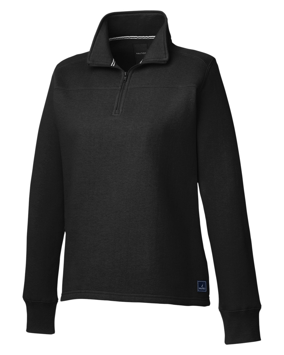 Nautica Ladies' Anchor Quarter-Zip Pullover Womens Apparel Sweatshirts & Fleece
