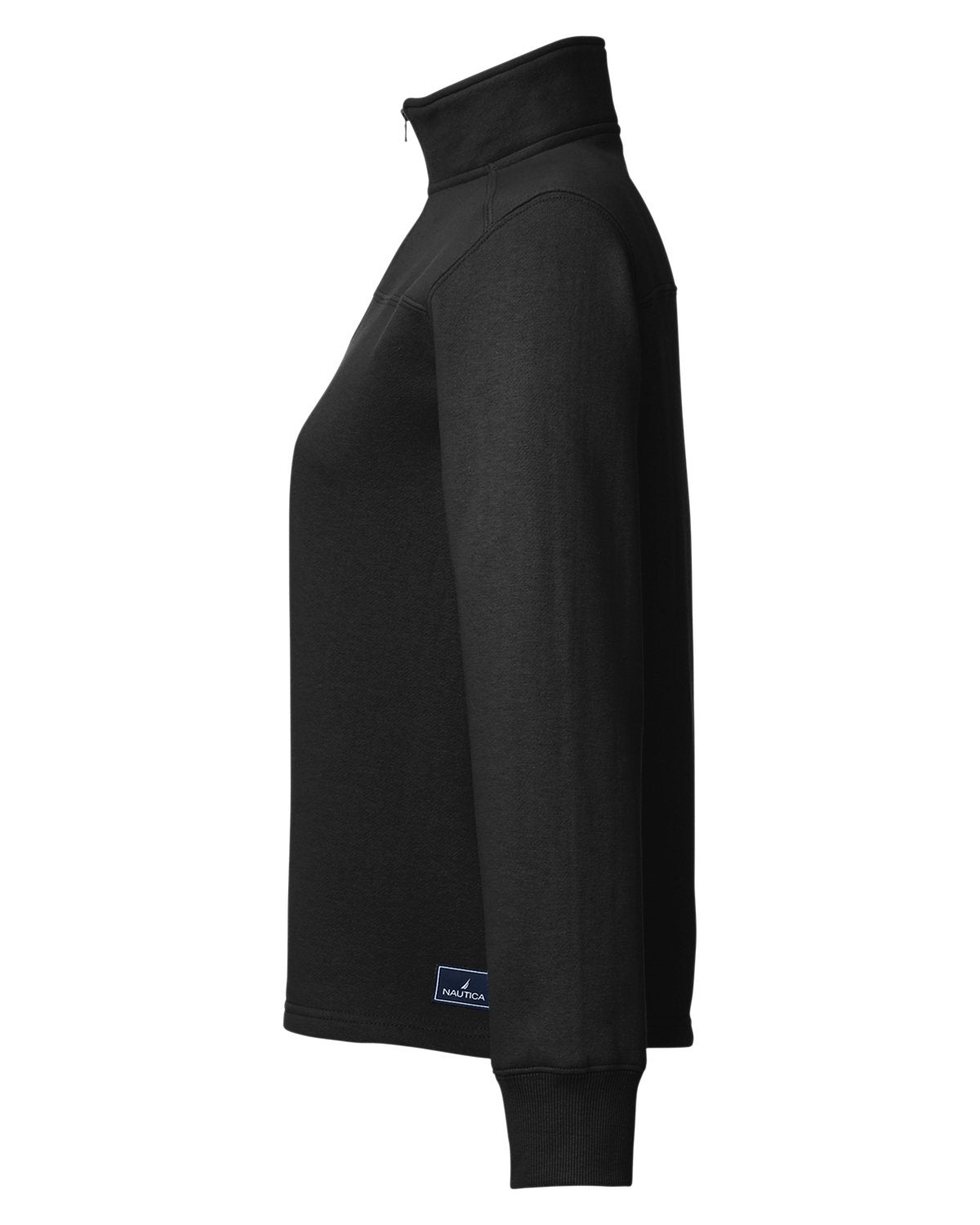 Nautica Ladies' Anchor Quarter-Zip Pullover Womens Apparel Sweatshirts & Fleece