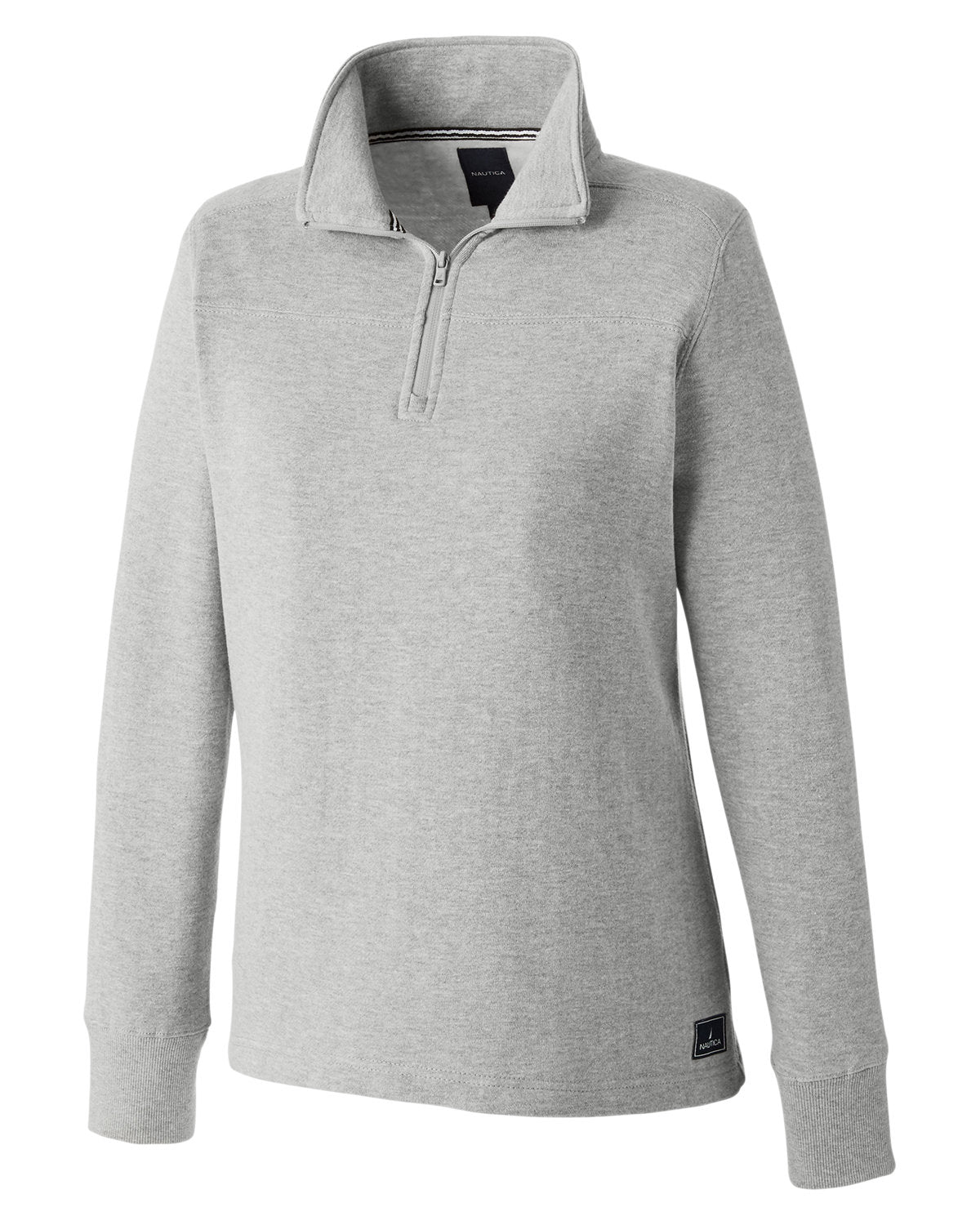 Nautica Ladies' Anchor Quarter-Zip Pullover Womens Apparel Sweatshirts & Fleece