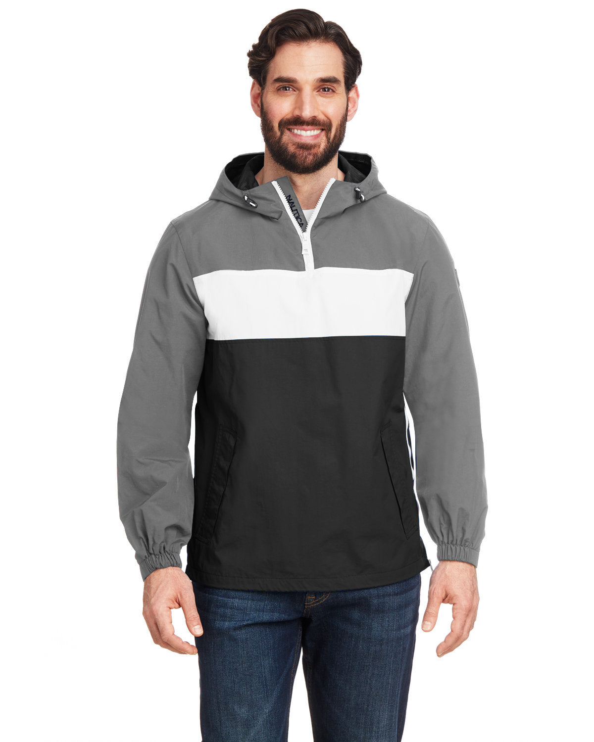 Nautica Unisex Windward Pullover Jacket Mens Apparel Jackets & Vests