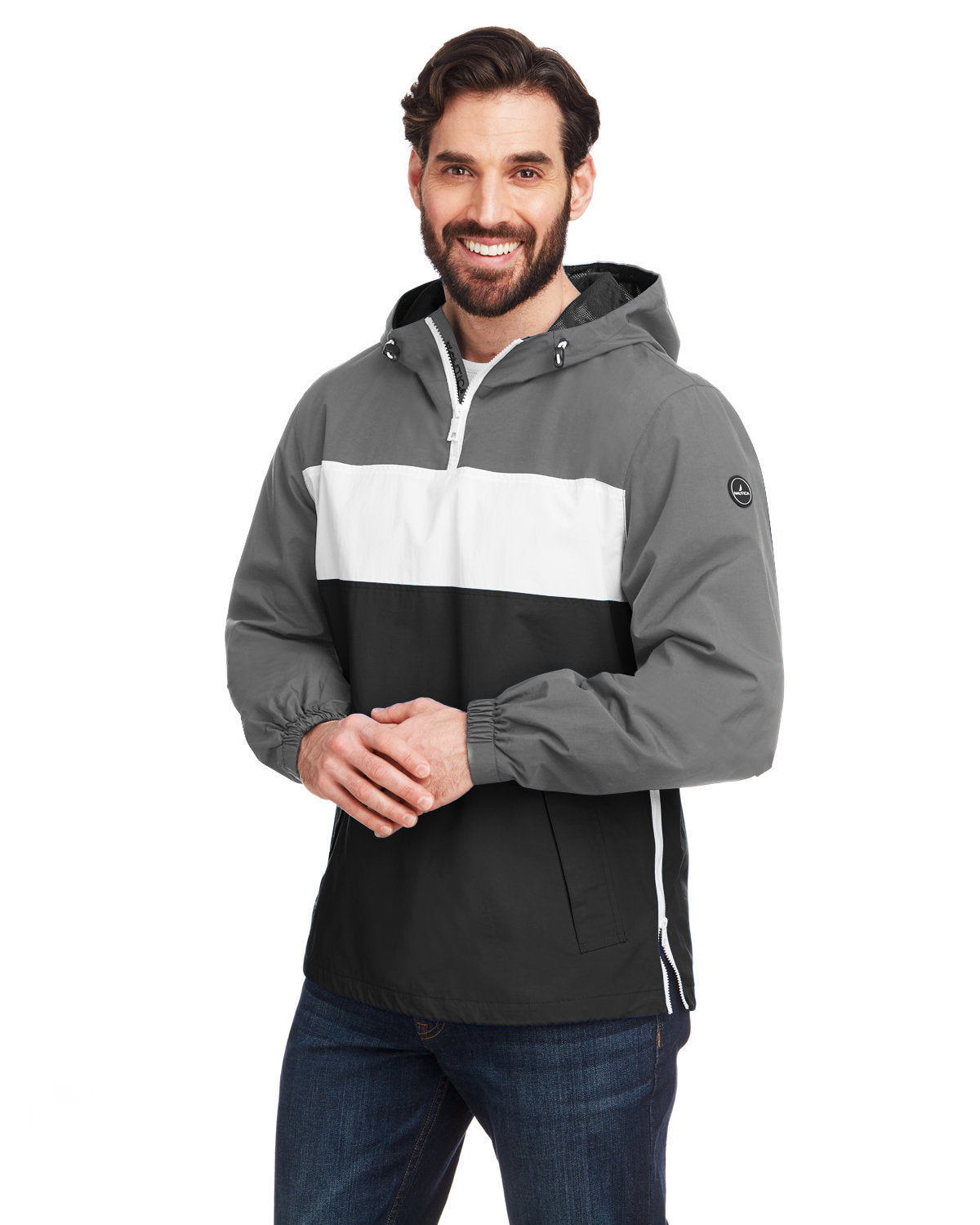 Nautica Unisex Windward Pullover Jacket Mens Apparel Jackets & Vests