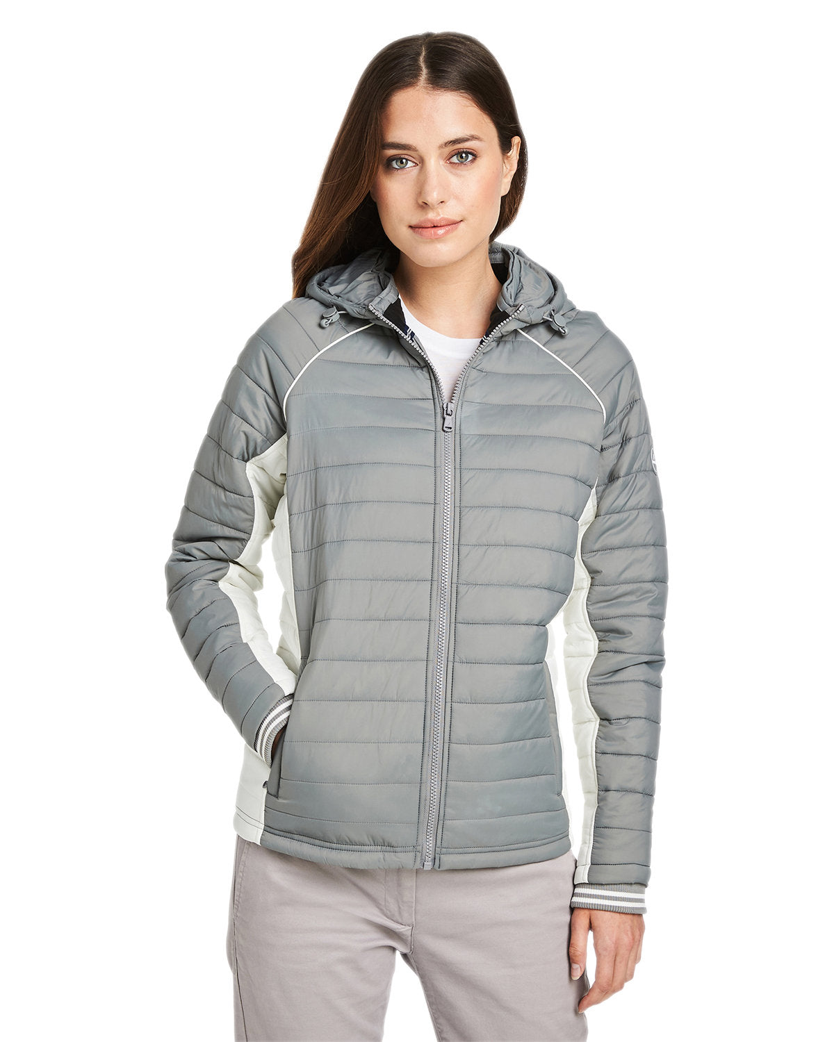 Nautica Ladies' Nautical Mile Puffer Packable Jacket Womens Apparel Jackets & Vests
