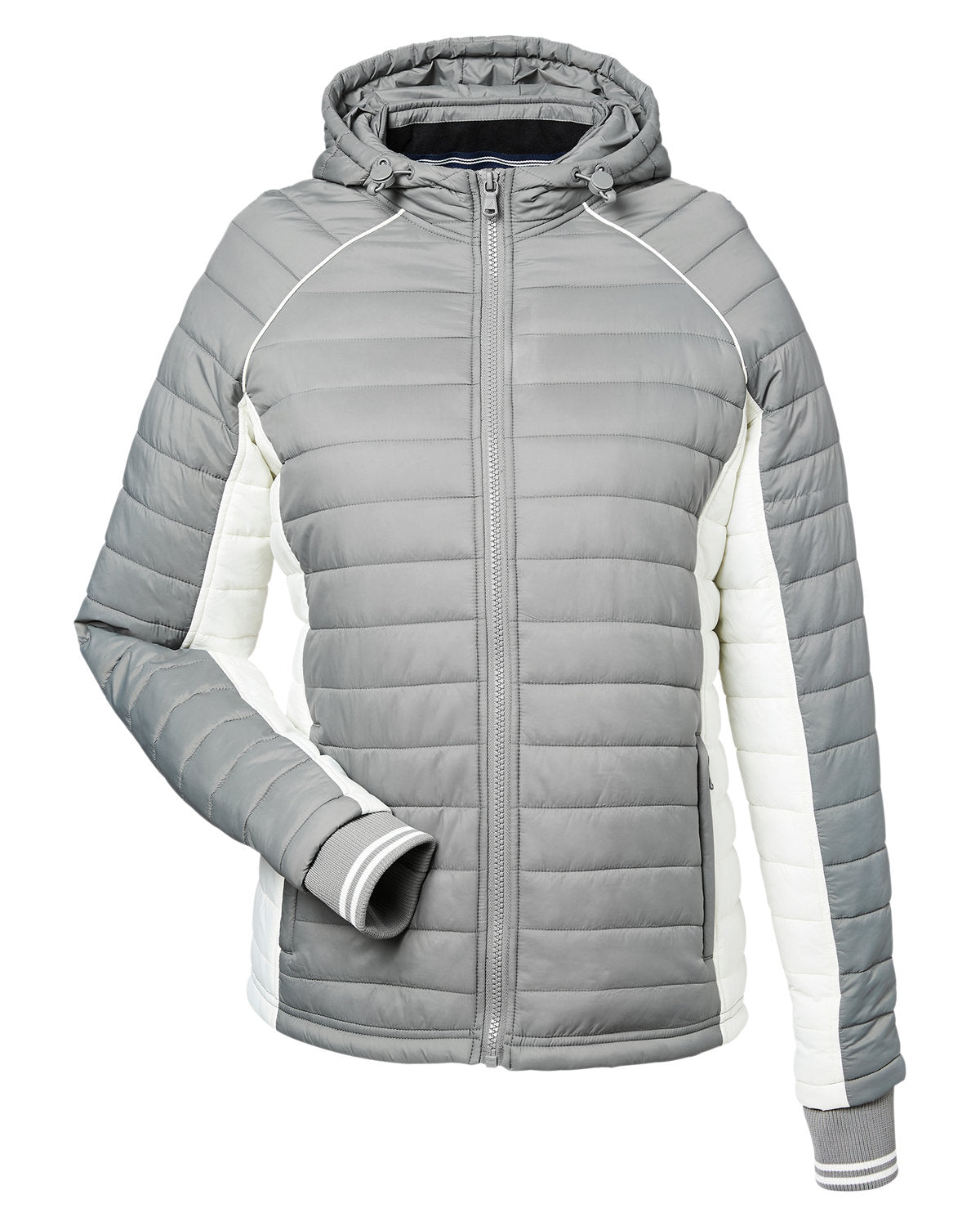 Nautica Ladies' Nautical Mile Puffer Packable Jacket Womens Apparel Jackets & Vests
