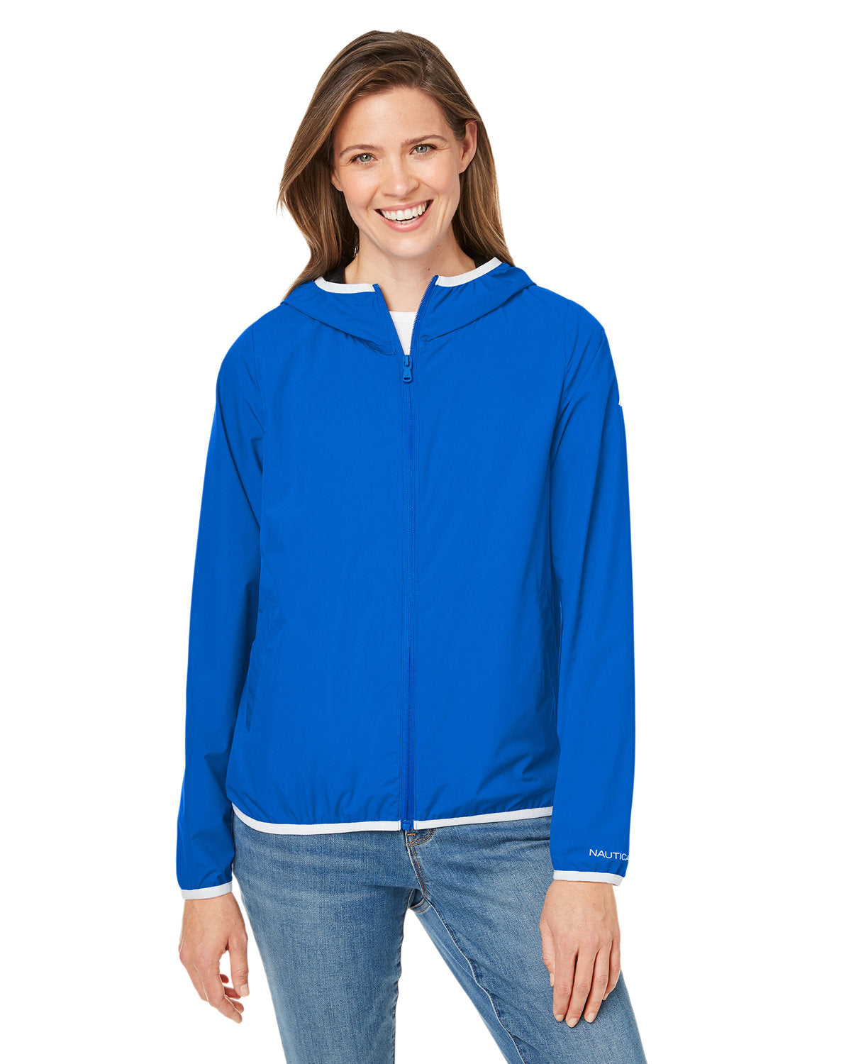 Nautica Ladies' Stillwater Windbreaker Jacket Womens Apparel Jackets & Vests