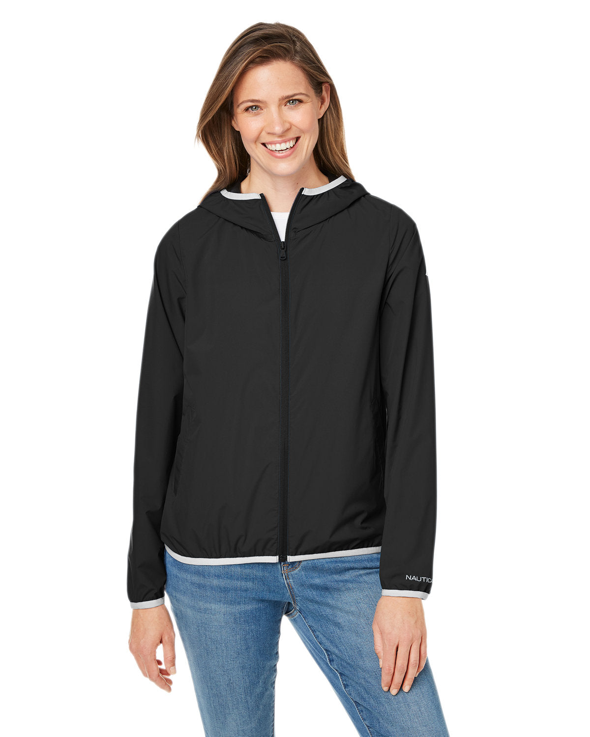 Nautica Ladies' Stillwater Windbreaker Jacket Womens Apparel Jackets & Vests