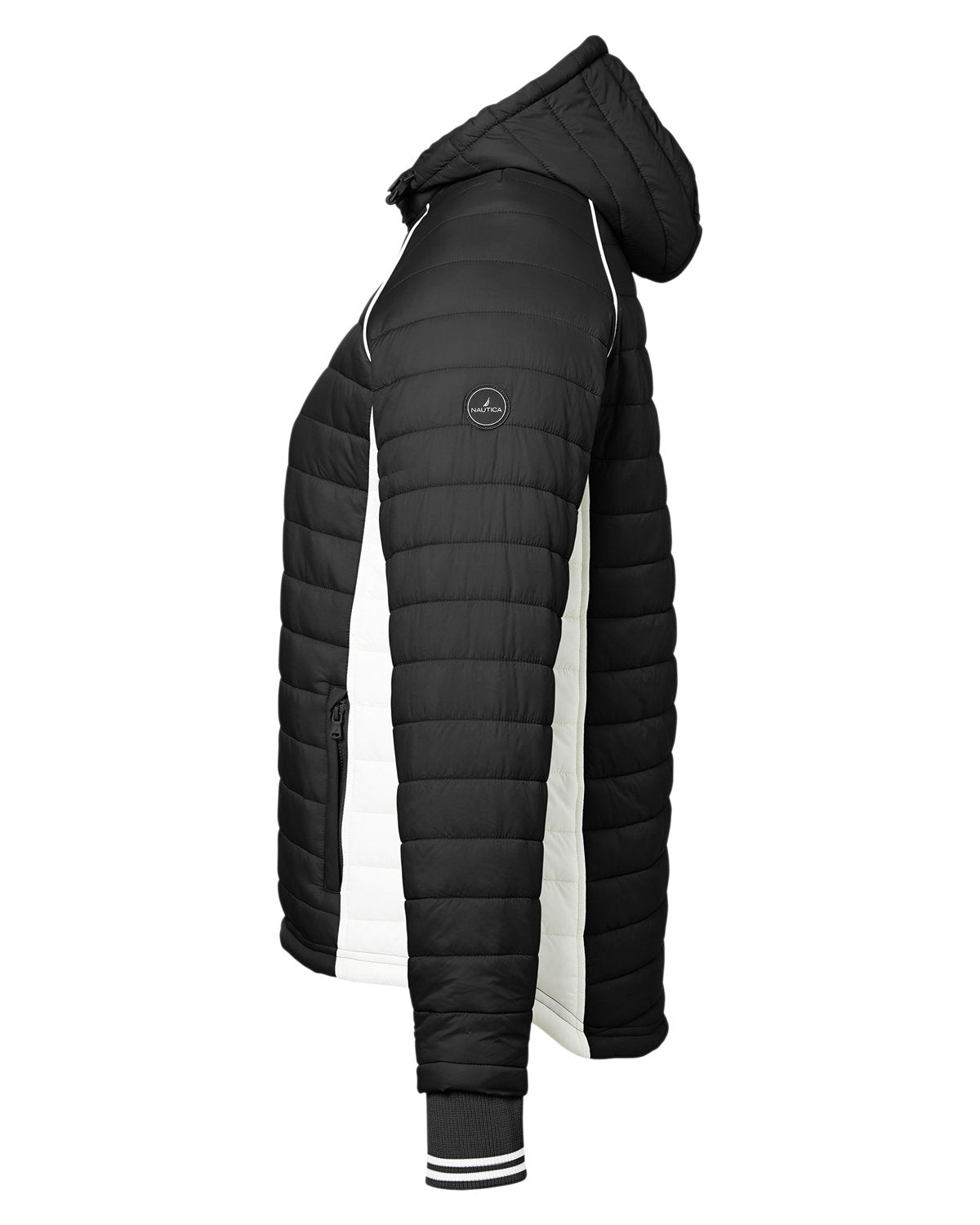 Nautica Ladies' Nautical Mile Puffer Packable Jacket Womens Apparel Jackets & Vests