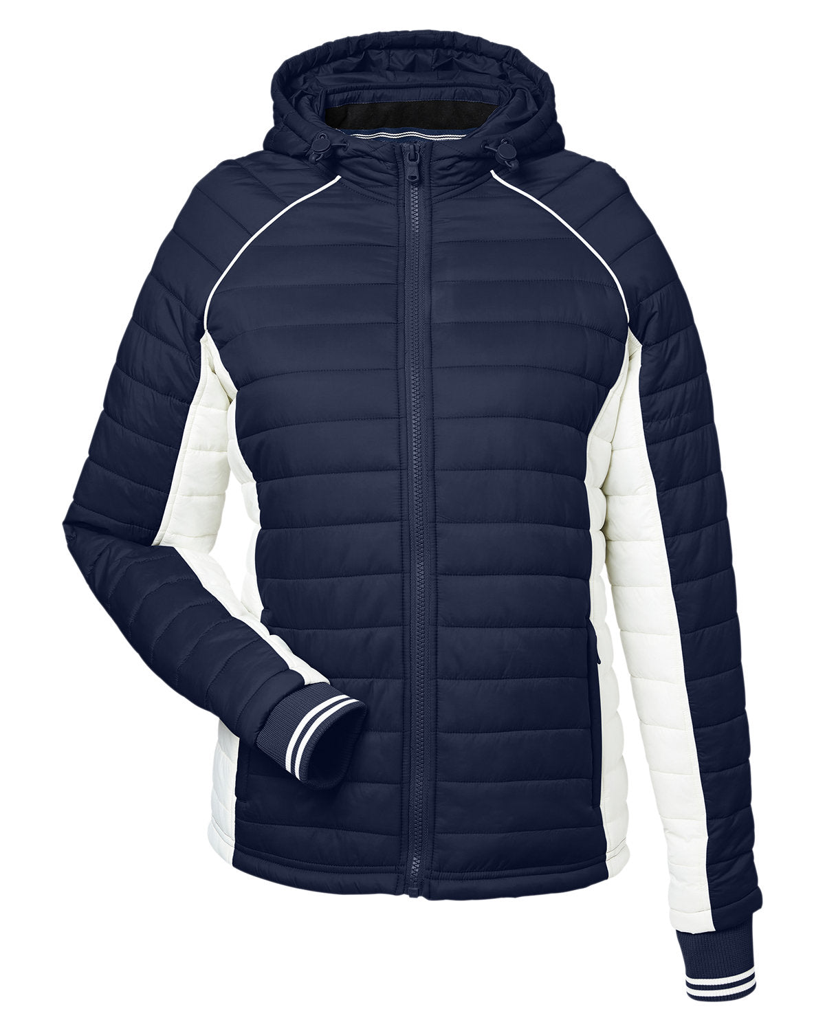 Nautica Ladies' Nautical Mile Puffer Packable Jacket Womens Apparel Jackets & Vests