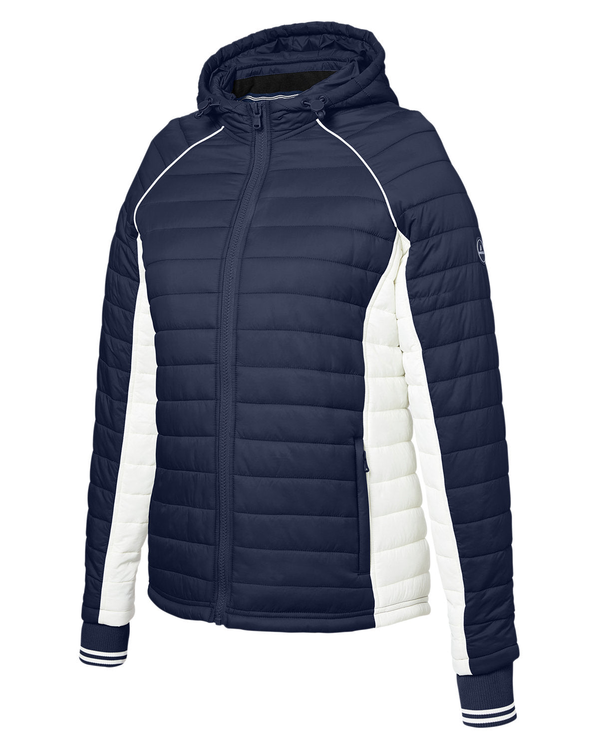 Nautica Ladies' Nautical Mile Puffer Packable Jacket Womens Apparel Jackets & Vests