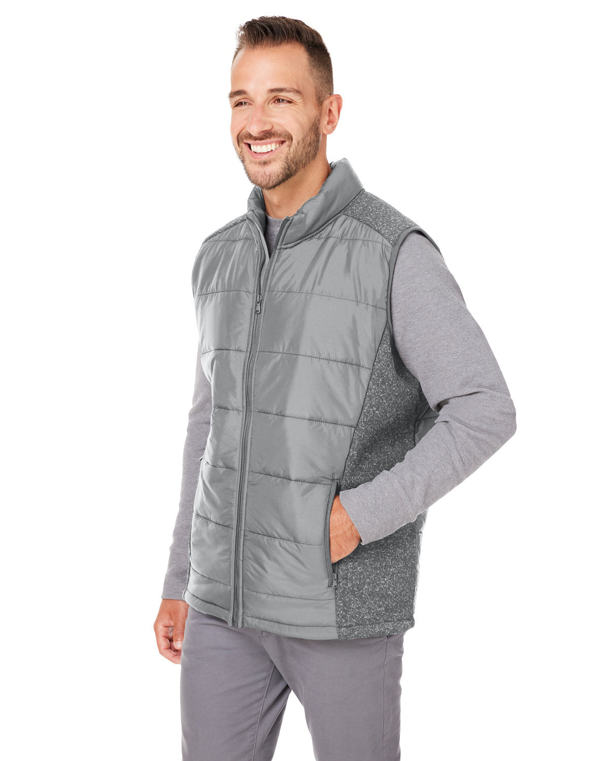 Nautica Men's Harbor Puffer Vest Mens Apparel Jackets & Vests
