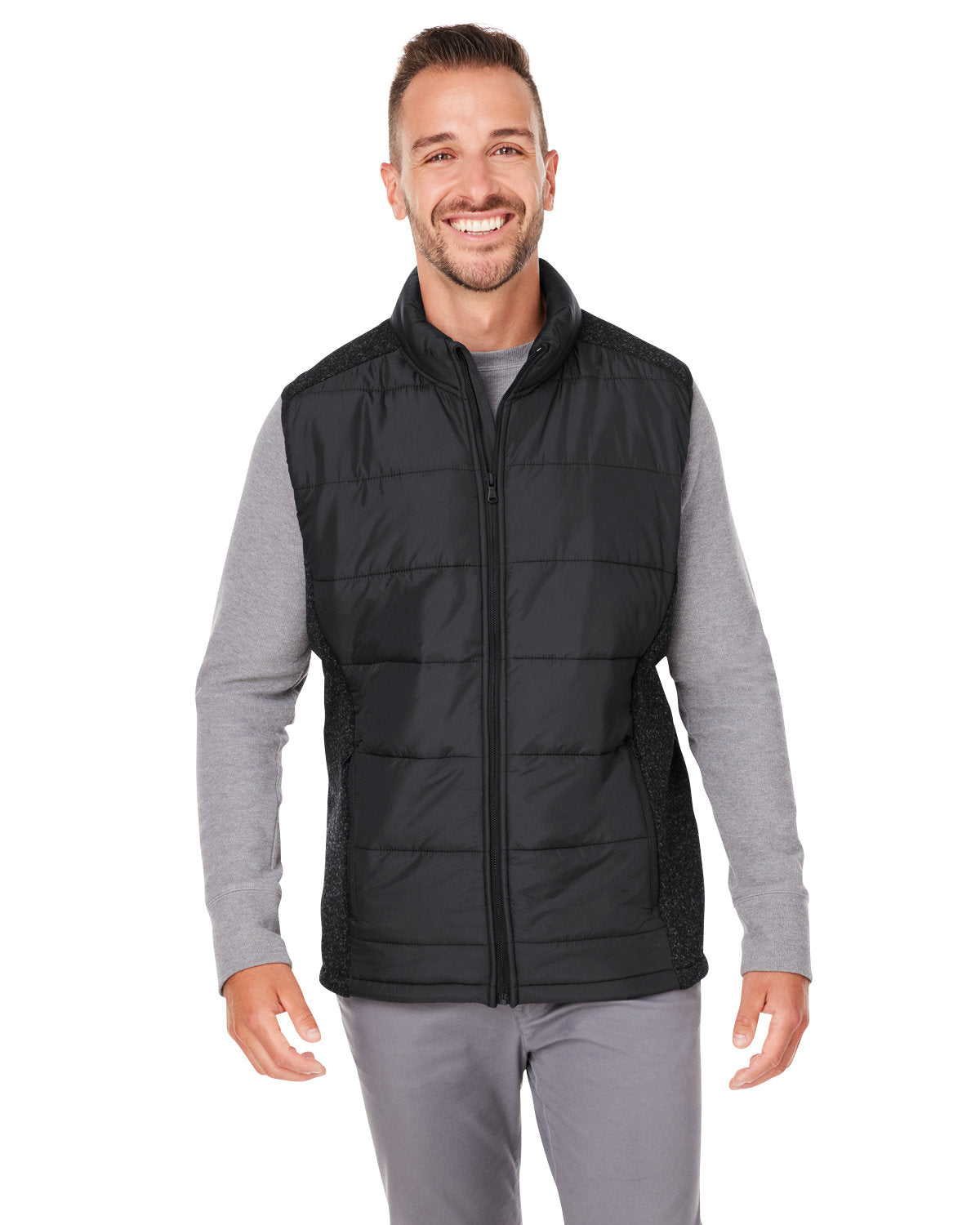 Nautica Men's Harbor Puffer Vest Mens Apparel Jackets & Vests