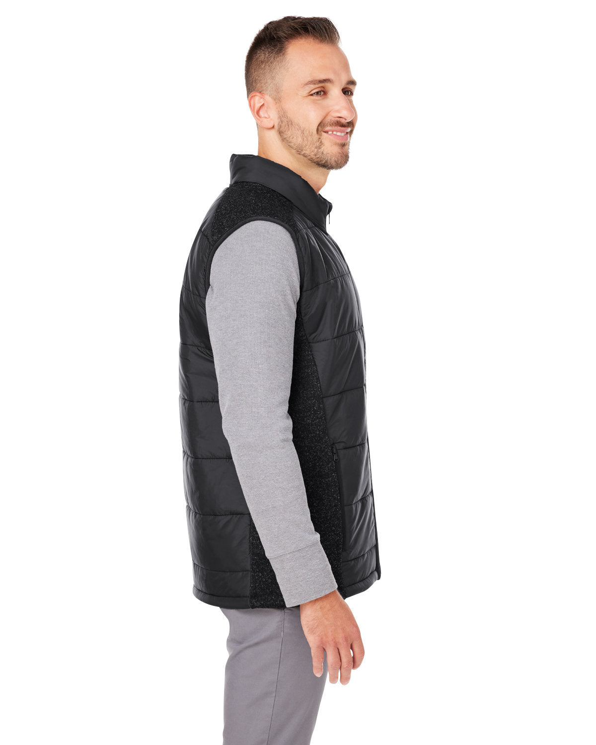 Nautica Men's Harbor Puffer Vest Mens Apparel Jackets & Vests