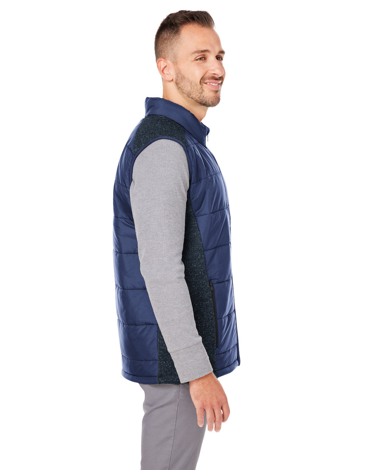 Nautica Men's Harbor Puffer Vest Mens Apparel Jackets & Vests