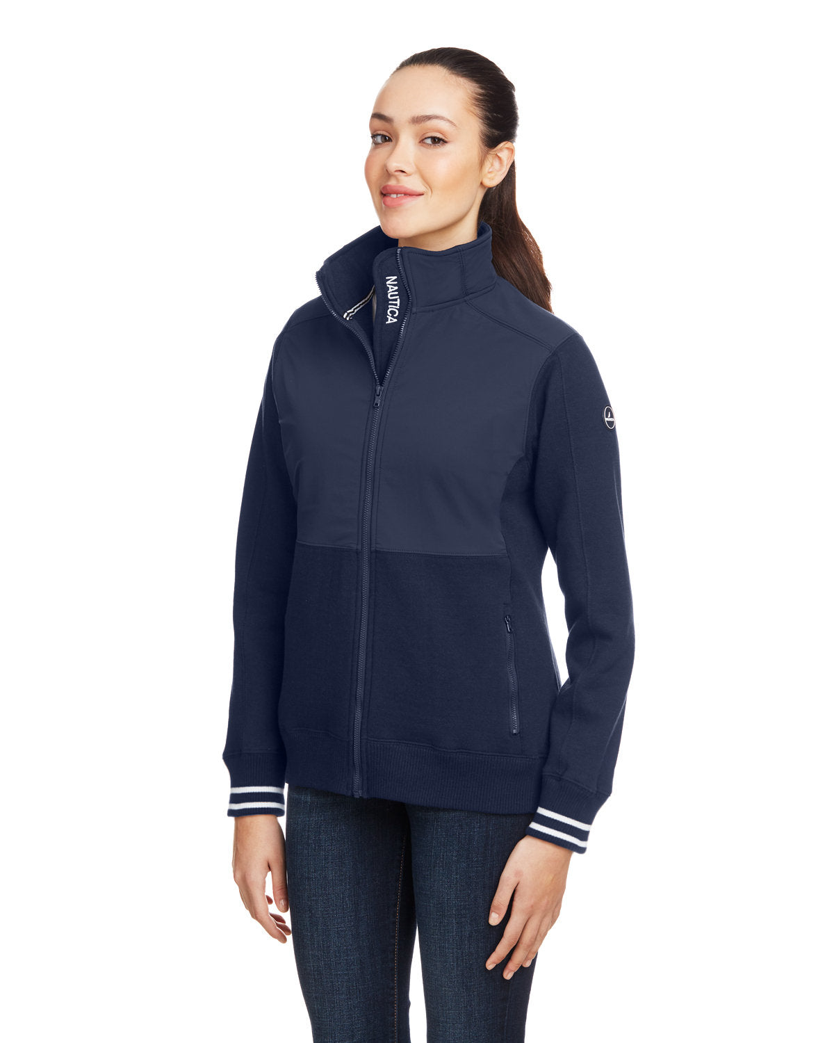 Nautica Ladies' Navigator Full-Zip Jacket Womens Apparel Jackets & Vests