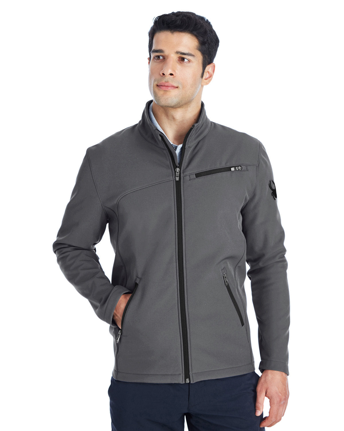 Spyder Men's Transport Soft Shell Jacket Mens Apparel Jackets & Vests