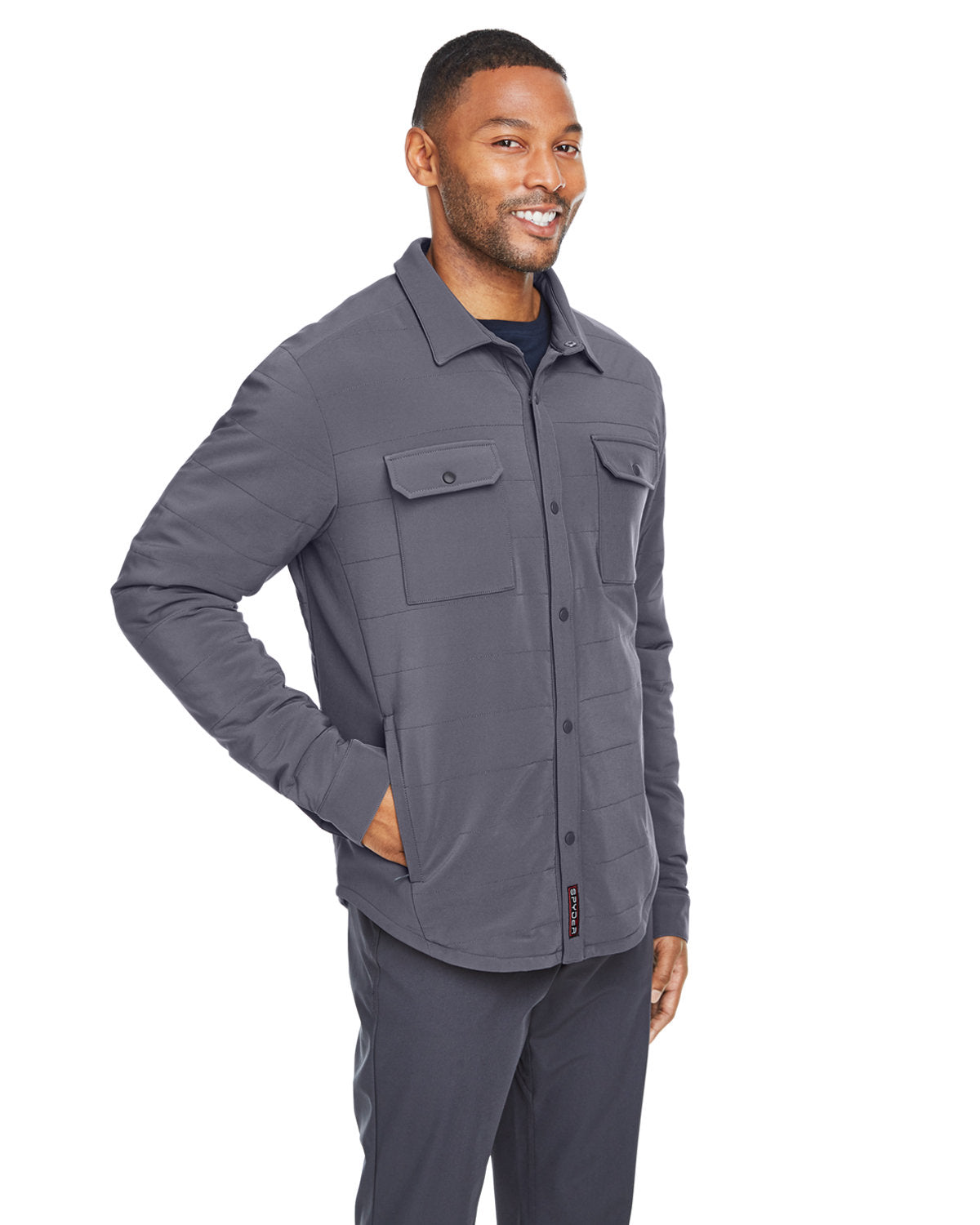 Spyder Men's Transit Shirt Jacket Mens Apparel Shirts & Tops