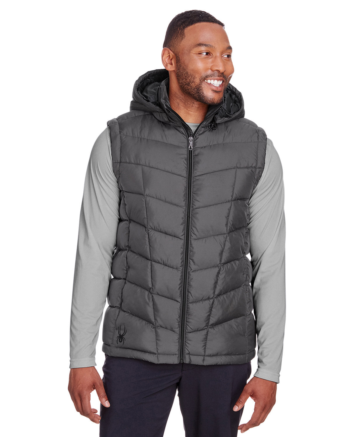 Spyder Men's Pelmo Puffer Vest Mens Apparel Jackets & Vests