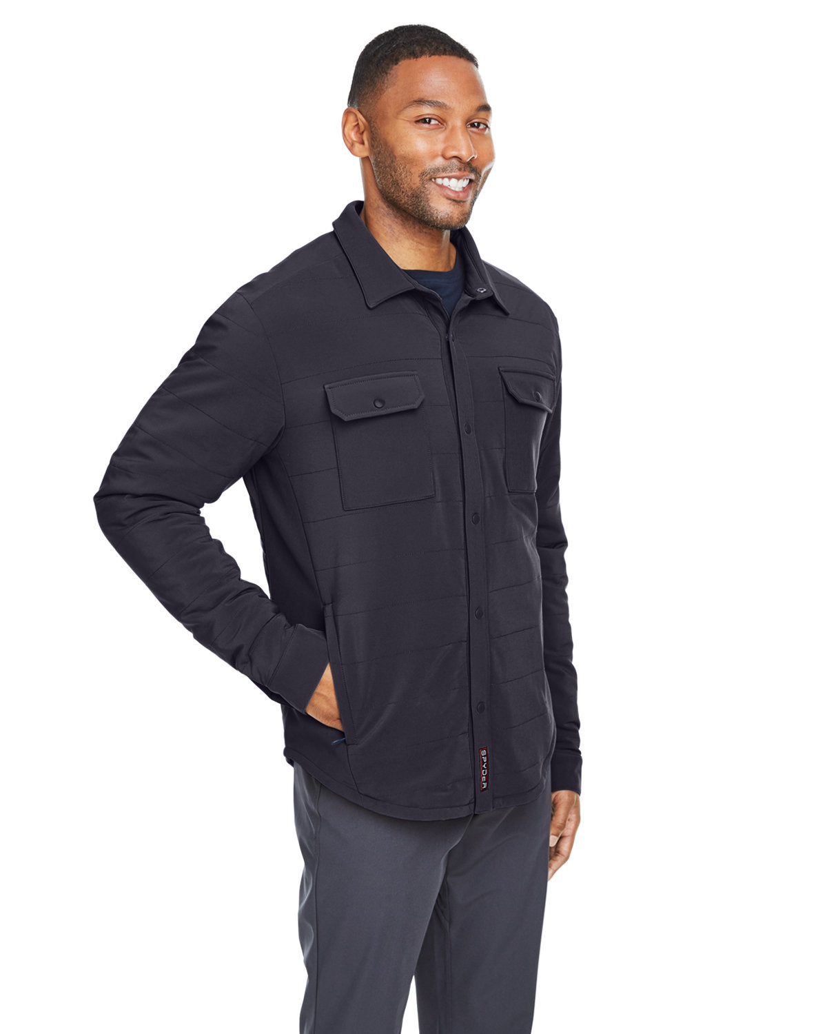 Spyder Men's Transit Shirt Jacket Mens Apparel Shirts & Tops
