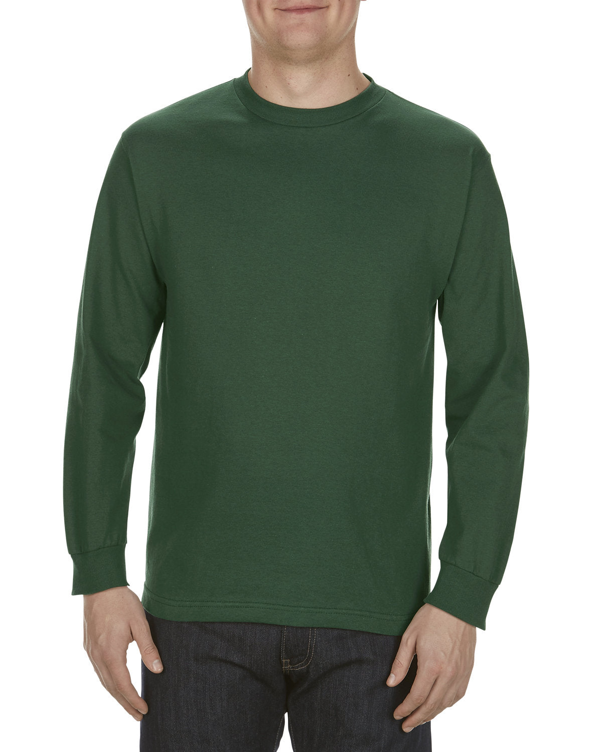 American Apparel Heavyweight Unisex Long Sleeve T-Shirt 1304W Mens Apparel Shirts & Tops
