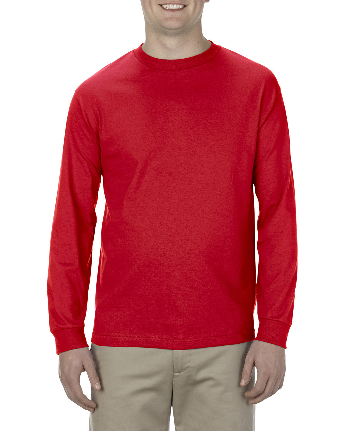 American Apparel Heavyweight Unisex Long Sleeve T-Shirt 1304W Mens Apparel Shirts & Tops