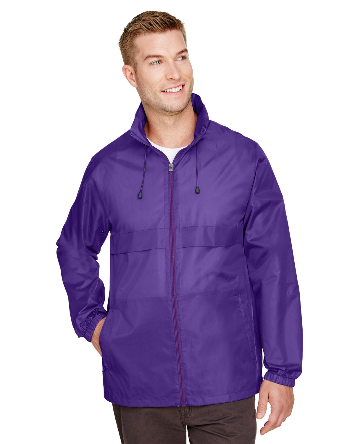 Team 365 Adult Zone Protect Lightweight Jacket Mens Apparel Jackets & Vests