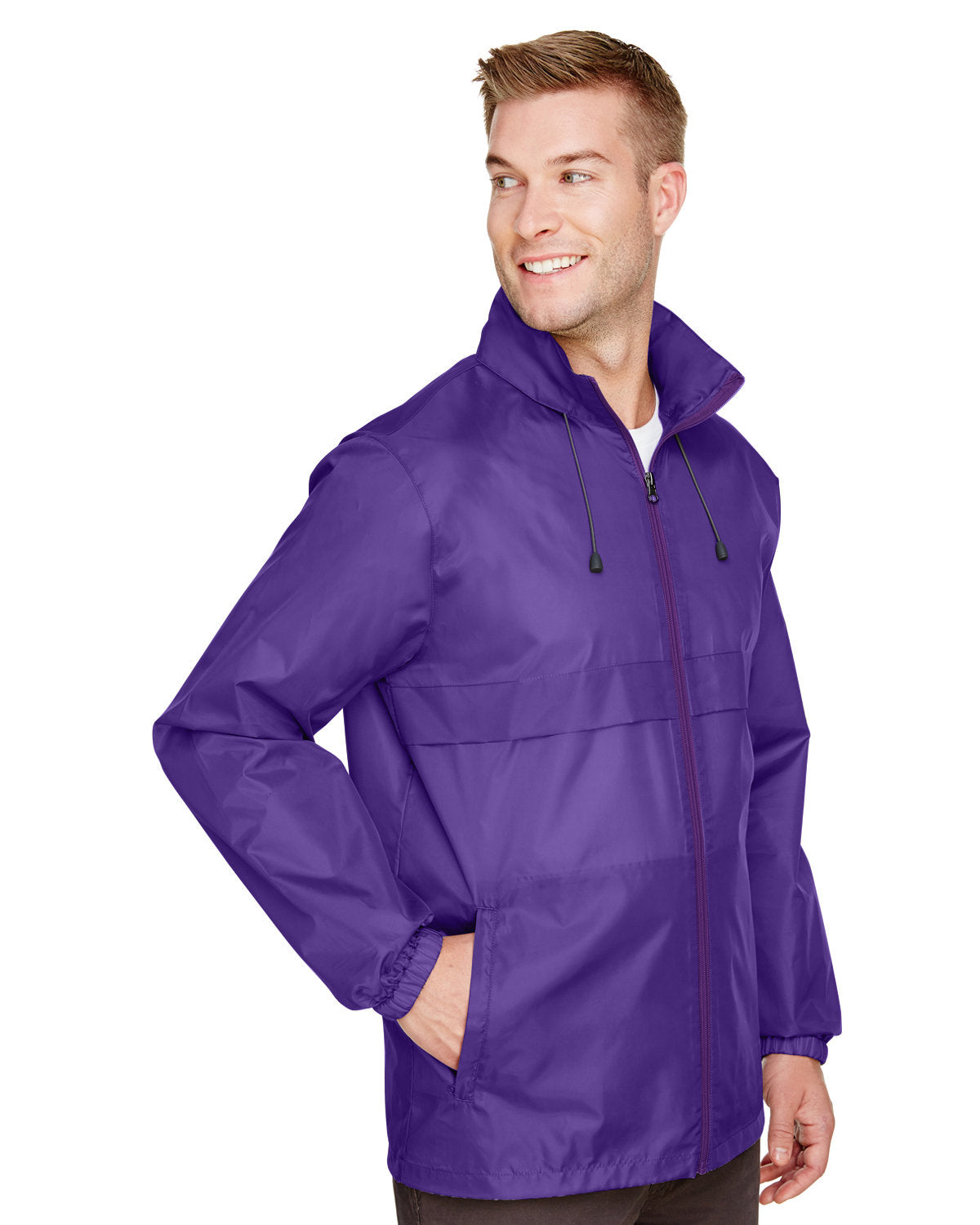 Team 365 Adult Zone Protect Lightweight Jacket Mens Apparel Jackets & Vests