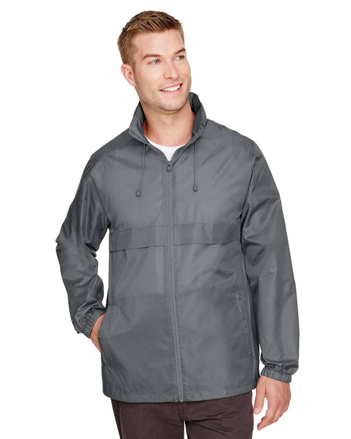 Team 365 Adult Zone Protect Lightweight Jacket Mens Apparel Jackets & Vests