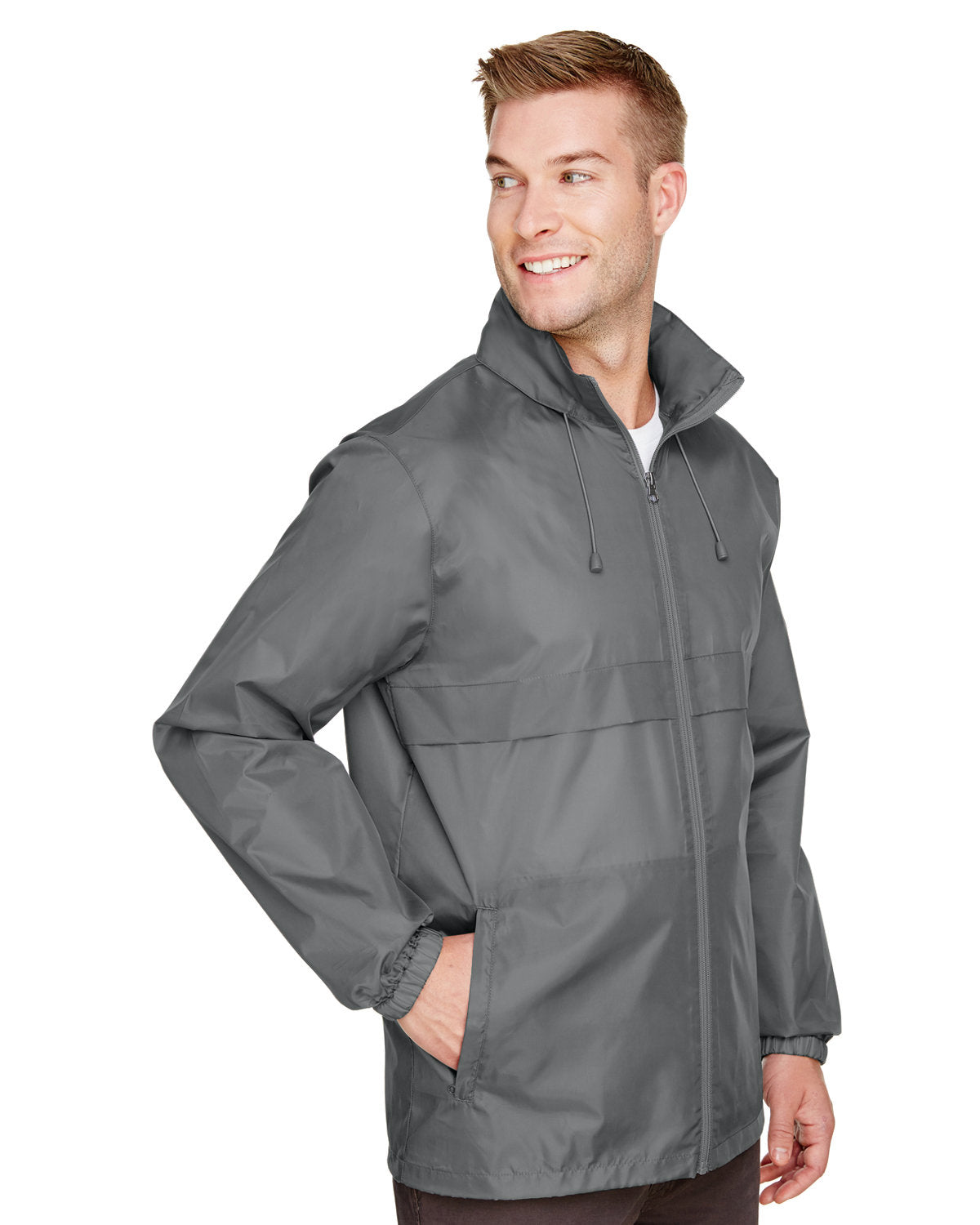Team 365 Adult Zone Protect Lightweight Jacket Mens Apparel Jackets & Vests