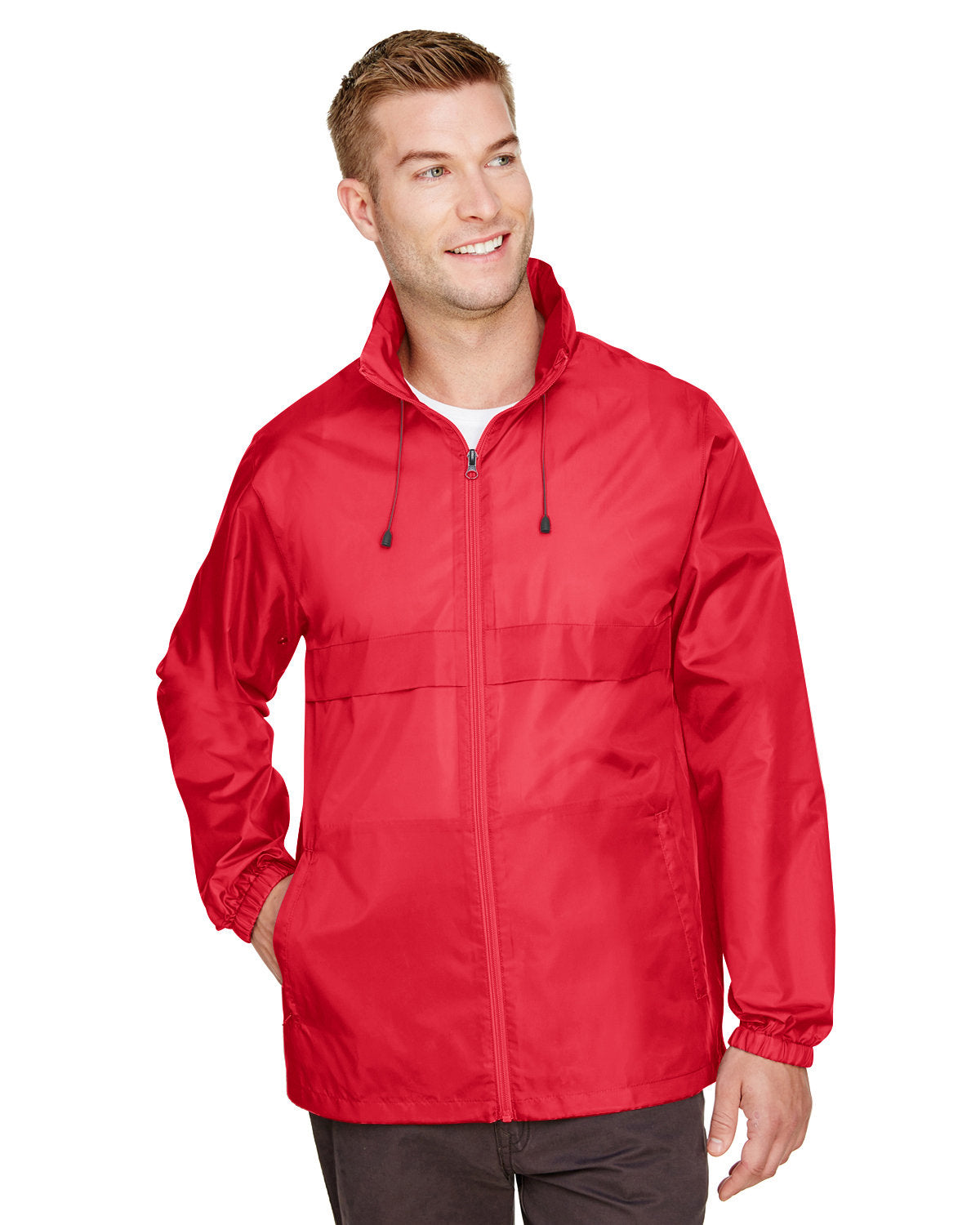 Team 365 Adult Zone Protect Lightweight Jacket Mens Apparel Jackets & Vests