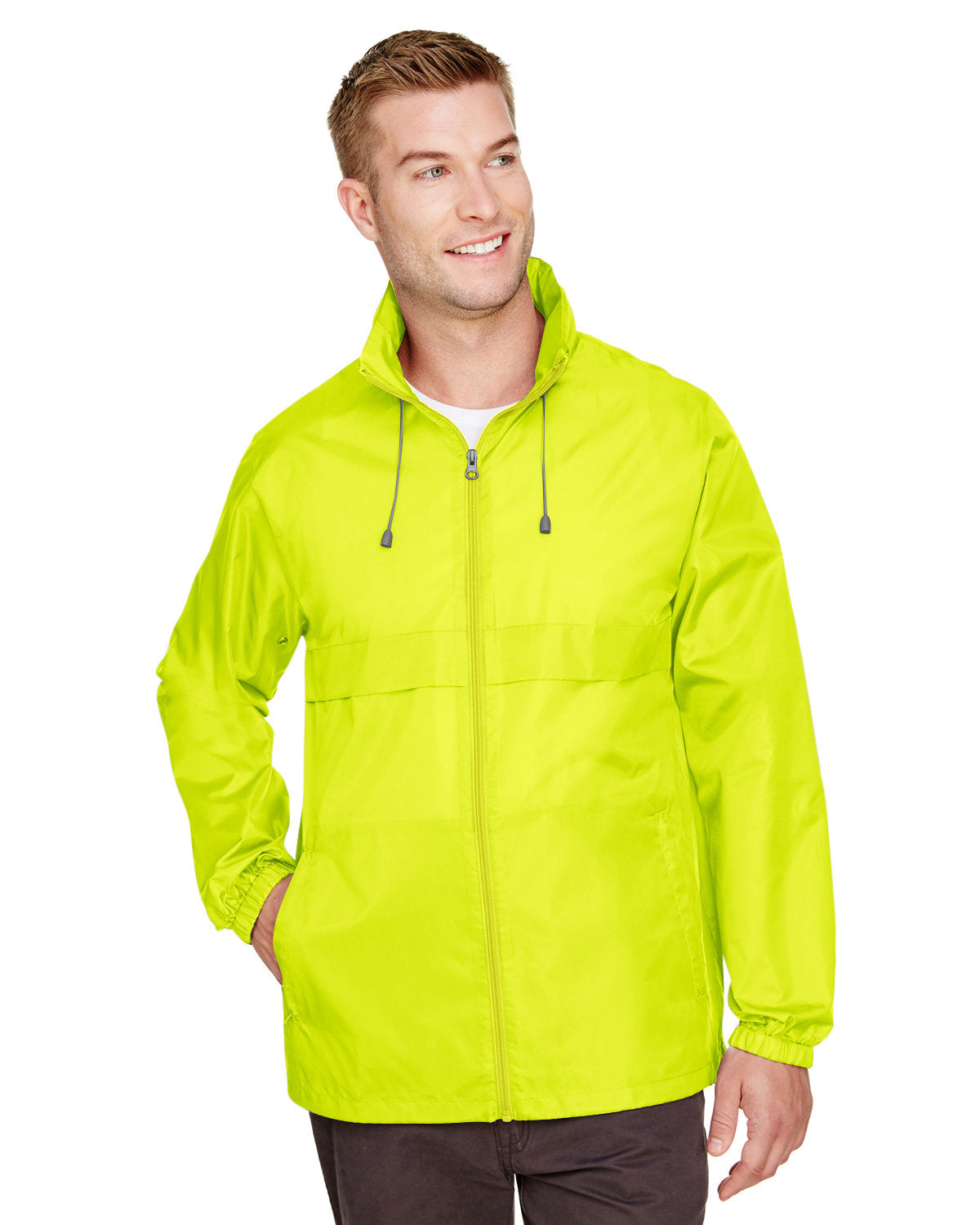 Team 365 Adult Zone Protect Lightweight Jacket Mens Apparel Jackets & Vests