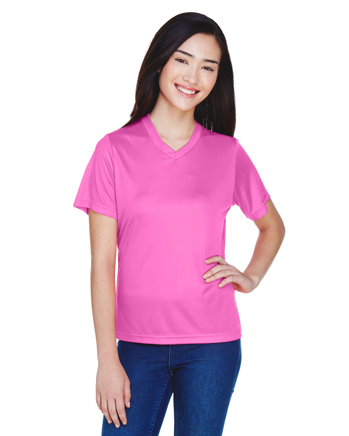 Team 365 Ladies' Zone Performance T-Shirt Womens Apparel Shirts & Tops