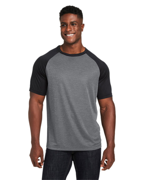 Team 365 Unisex Zone Colorblock Raglan T-Shirt Mens Apparel Shirts & Tops