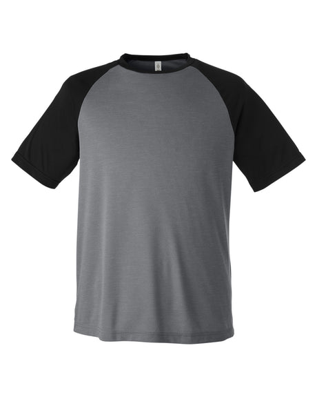 Team 365 Unisex Zone Colorblock Raglan T-Shirt Mens Apparel Shirts & Tops
