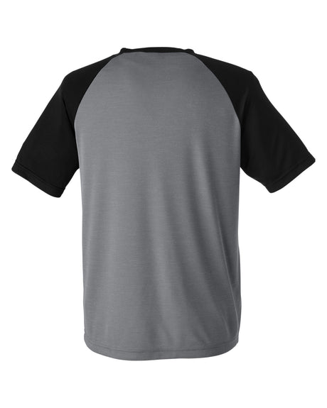 Team 365 Unisex Zone Colorblock Raglan T-Shirt Mens Apparel Shirts & Tops