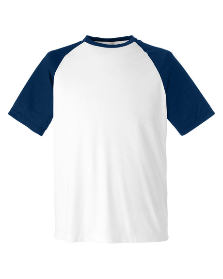 Team 365 Unisex Zone Colorblock Raglan T-Shirt Mens Apparel Shirts & Tops