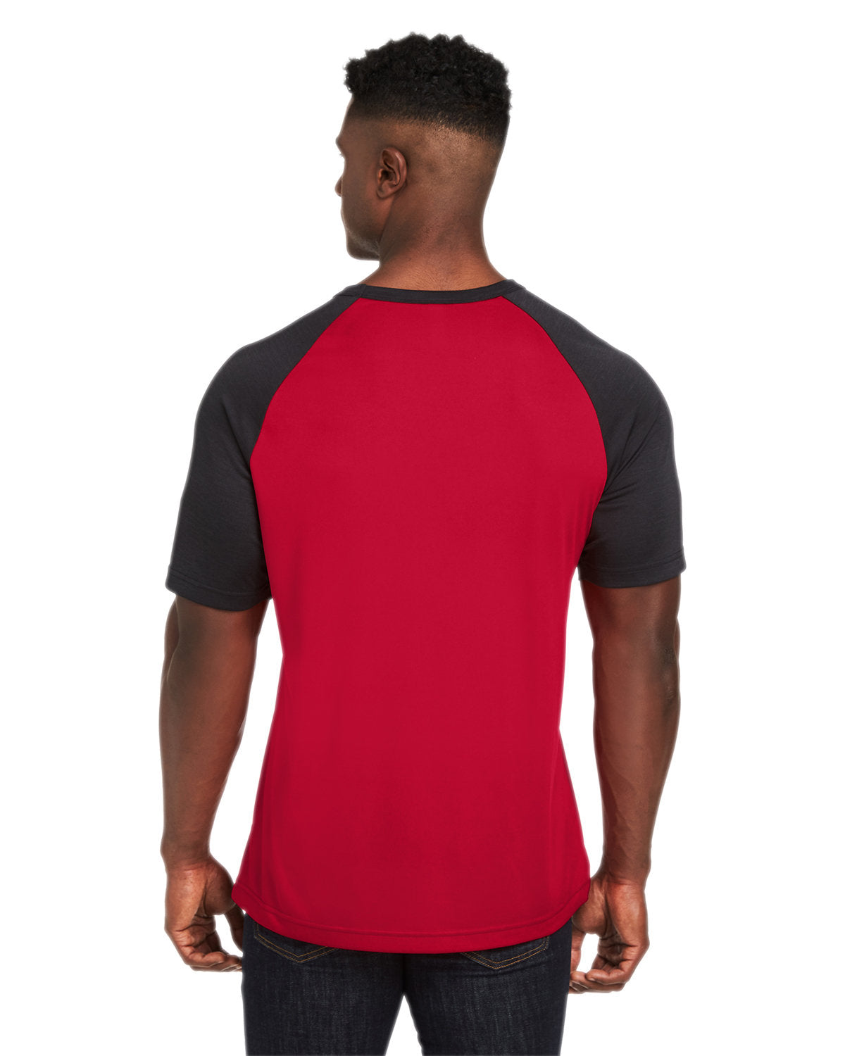 Team 365 Unisex Zone Colorblock Raglan T-Shirt Mens Apparel Shirts & Tops
