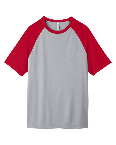 Team 365 Unisex Zone Colorblock Raglan T-Shirt Mens Apparel Shirts & Tops