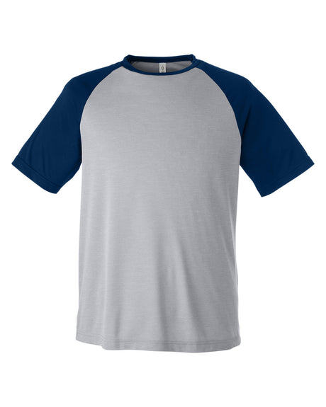 Team 365 Unisex Zone Colorblock Raglan T-Shirt Mens Apparel Shirts & Tops