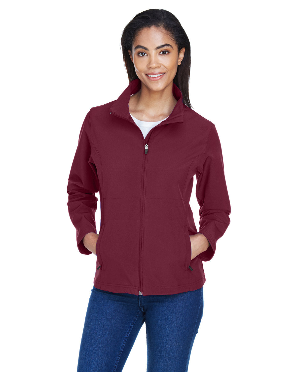 Team 365 Ladies' Leader Soft Shell Jacket Womens Apparel Jackets & Vests